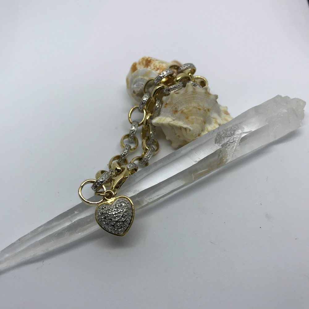 Heart Charm Bracelet
